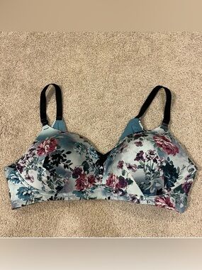 Torrid Floral Print Dream Wire-Free Push-Up Bra